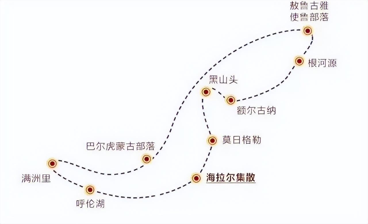 内蒙草原自驾游路线图（内蒙旅游最佳路线）(图34)