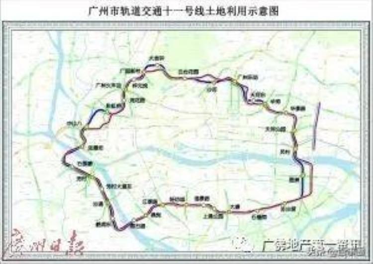 广州芳村佛山黄岐变化佛山规划八条地铁线走向四条将通往广州