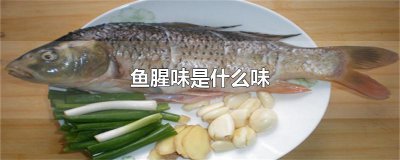 ​鱼腥味是什么味