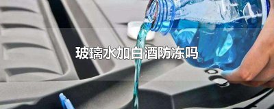 ​玻璃水加白酒防冻吗