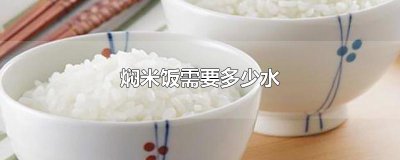 ​焖米饭需要多少水