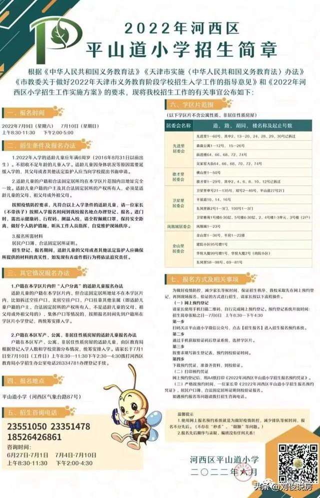 天津市河西区小学学区房的划分（2022年天津学区之河西区）(31)