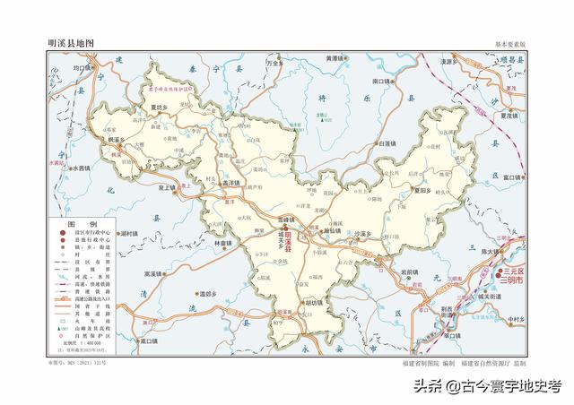 福建地图各市分布（福建省各市县地图）(102)