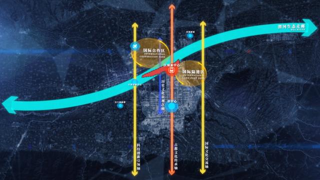 西安市软件新城最新规划图（目标解决西安南重北轻）(4)