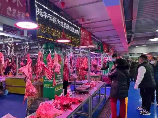 乌鲁木齐天山区卖牛羊肉专卖店（乌鲁木齐市天山区最大的牛羊肉批发配送中心试营业）(2)