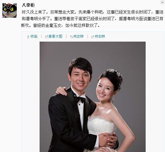 潘粤明和董洁离婚了吗（董洁潘粤明离婚内幕曝光）(10)