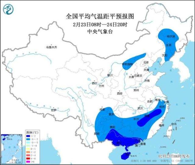 湖南寒潮一般有多久（最大深度25cm北方已经回暖）(6)