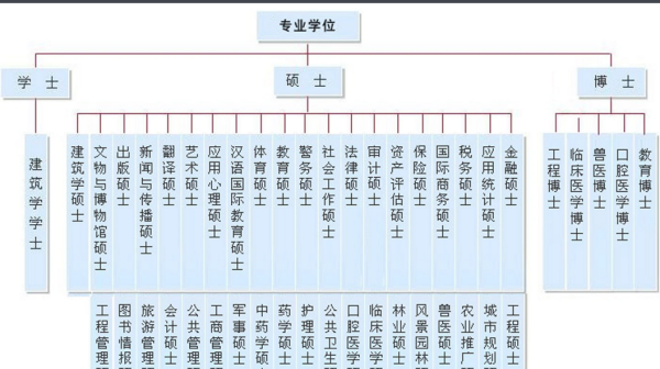 专业学位和学术学位的区别,学术学位类和专业学位类什么意思图1