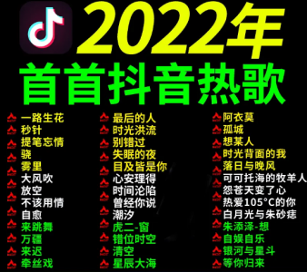 ​音乐2022年最火爆的歌，2022年网络流行热歌排行榜