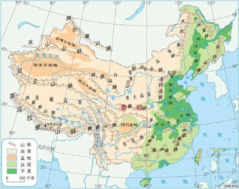 秦岭山脉从哪里开始到哪里结束(秦岭山脉简介)