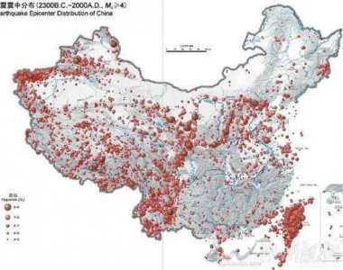 ​中国地震带分布图，你的家乡在地震带上吗？