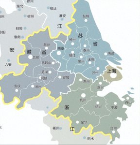 ​我国最大的城市群-长江三角洲城市群