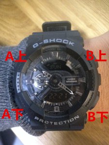 ​卡西欧G-SHOCK指针与数字不相符怎么调？