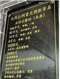 ​张一鸣，给老家捐建祠堂