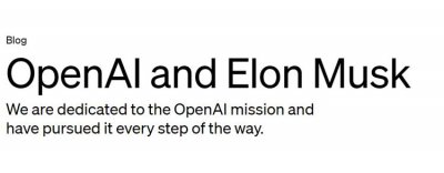 ​OpenAI 公开曝光高管邮件，坦言：埃隆·马斯克是得不到就想毁掉