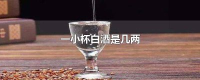 ​1两白酒几杯 白酒二两是多少杯