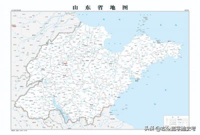 ​山东省各市、县地图